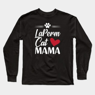 LaPerm Cat Mama Long Sleeve T-Shirt